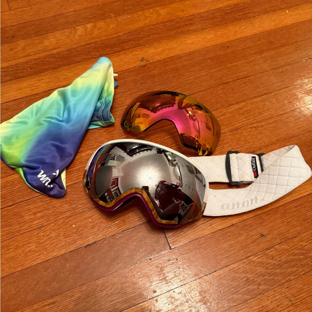 Women's Multicolor Ski Goggles
